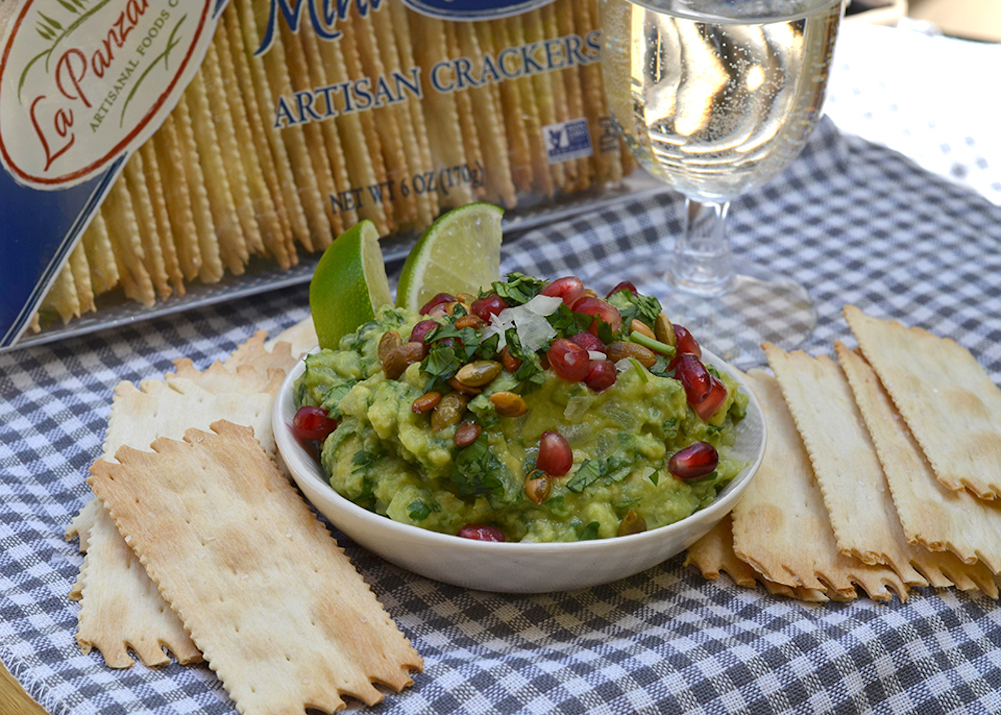 Pomegranate Guacamole - La Panzanella® Artisanal Foods Canada